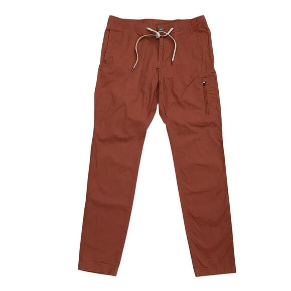 Vuori Ripstop Pants Medium M Mens Brick Outdoor Hiking Joggers Chino Workwear - Picture 1 of 3